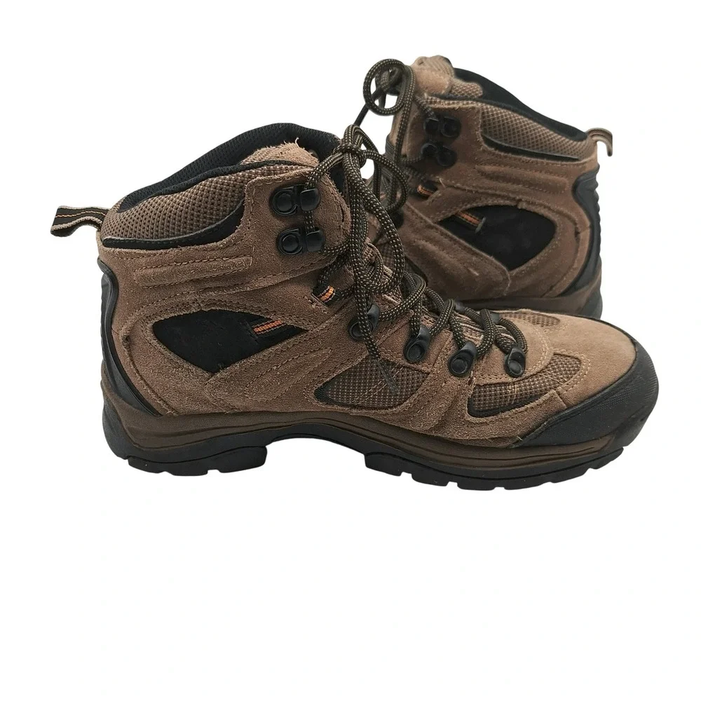 Red Head Mens Brown Suede Mesh Hiking Boots P4040M Size 9.5 Outdoor Trail Shoes